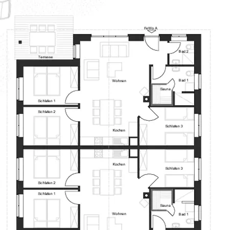 Gemuetliches In Mit Sauna Циров
